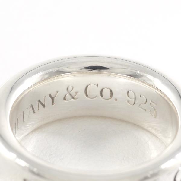 Tiffany & Co 1837 Silver Ring 6.5 in Pristine Condition