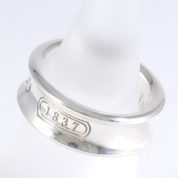 Tiffany & Co 1837 Silver Ring 6.5 in Pristine Condition