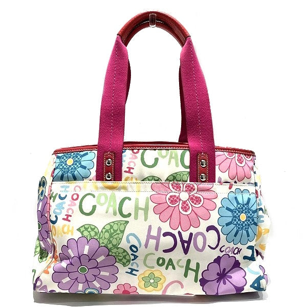 Coach Daisy Floral Tote Bag F14880 in Good Condition