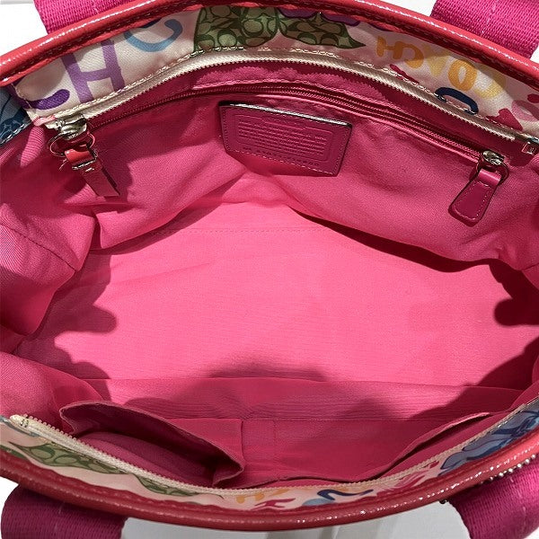 Coach Daisy Floral Tote Bag F14880 in Good Condition