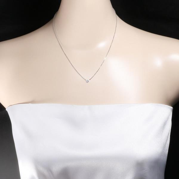 Cartier K18 White Gold Diamond D'Amour SM Necklace in Excellent Condition