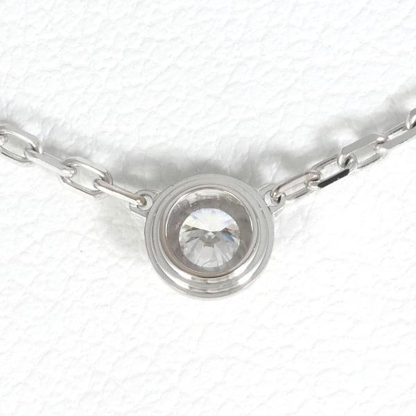 Cartier K18 White Gold Diamond D'Amour SM Necklace in Excellent Condition