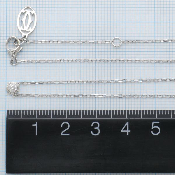 Cartier K18 White Gold Diamond D'Amour SM Necklace in Excellent Condition