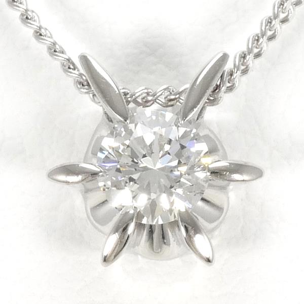 PT850 Platinum Diamond Necklace 0.24ct