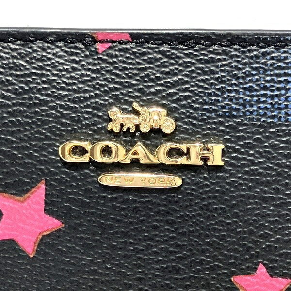 Coach PVC Disco Star Bifold Wallet C7297 in Good Condition