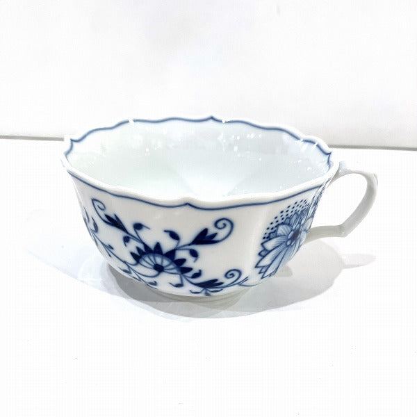 Meissen Blue Onion Cup & Saucer Set