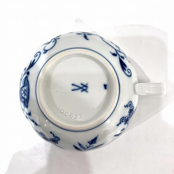 Meissen Blue Onion Cup & Saucer Set