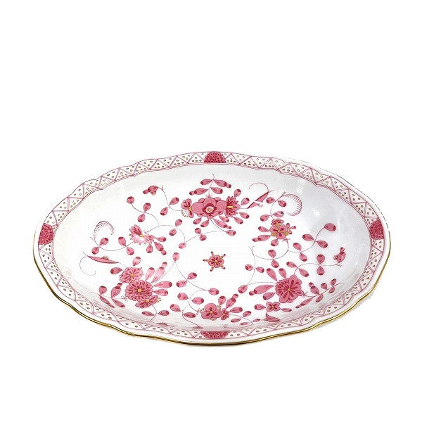 Meissen Indian Flower Oval Platter Dish