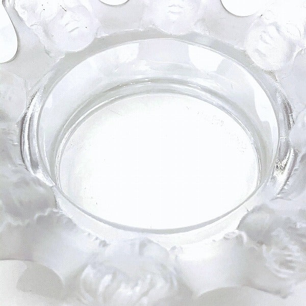 Lalique Saint Nicholas Crystal Glass Ashtray Antique in Great Condition