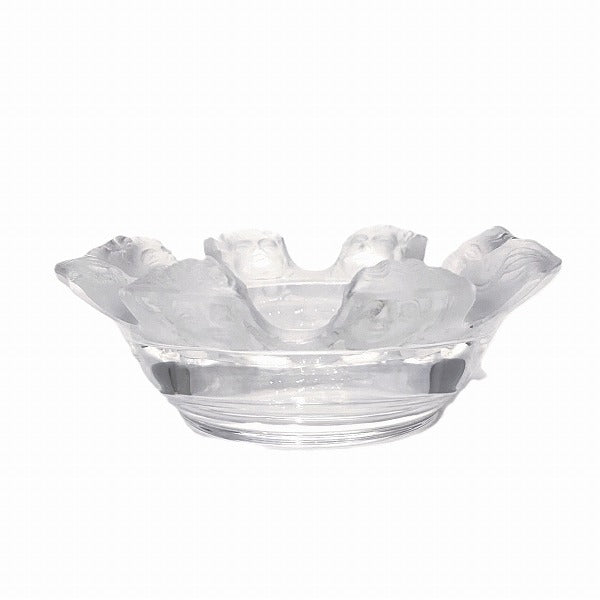 Lalique Saint Nicholas Crystal Glass Ashtray Antique in Great Condition