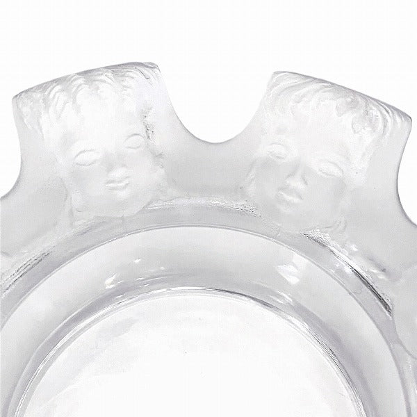 Lalique Saint Nicholas Crystal Glass Ashtray Antique in Great Condition