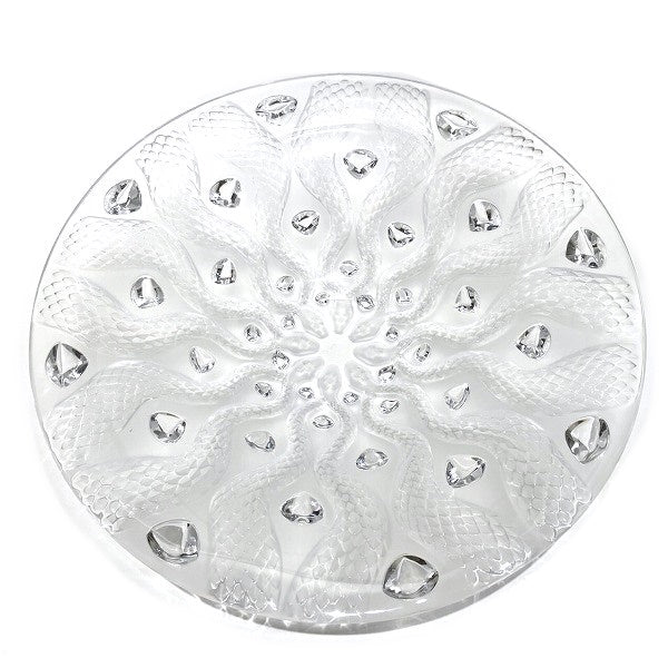 Lalique Serpentine Crystal Bowl