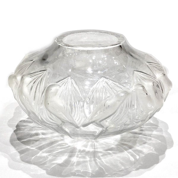 Lalique Melamca Crystal Glass Antique in Good Condition