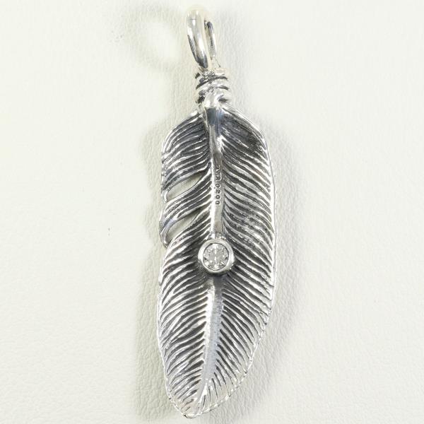 Silver Diamond Pendant Top