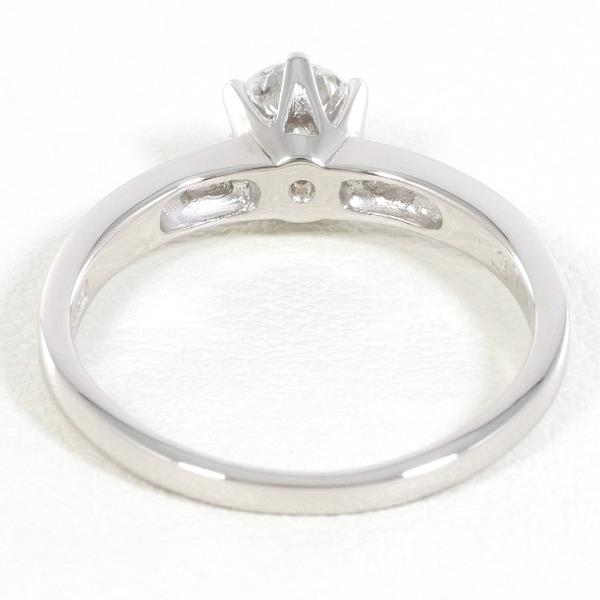 PT900 Platinum Diamond Ring 9.5