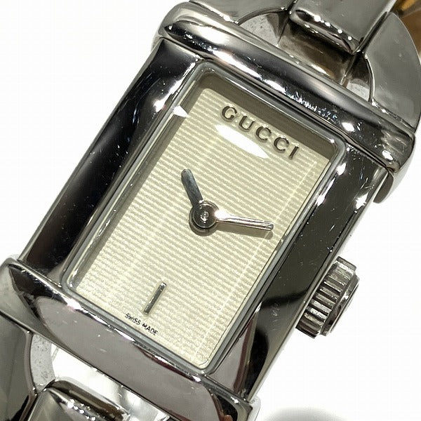 Gucci 6800L Quartz Bangle Watch Stainless Steel