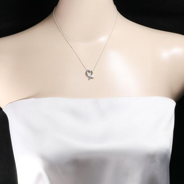 Tiffany & Co Loving Heart Silver Necklace in Excellent Condition