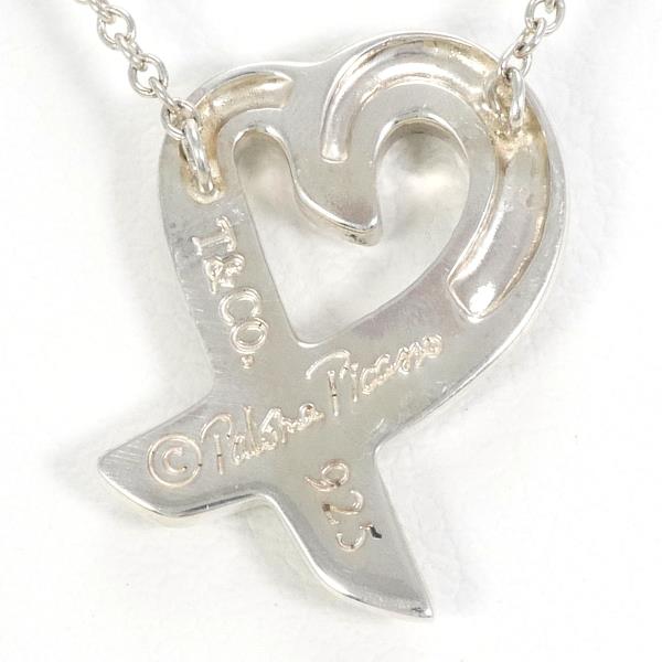 Tiffany & Co Loving Heart Silver Necklace in Excellent Condition