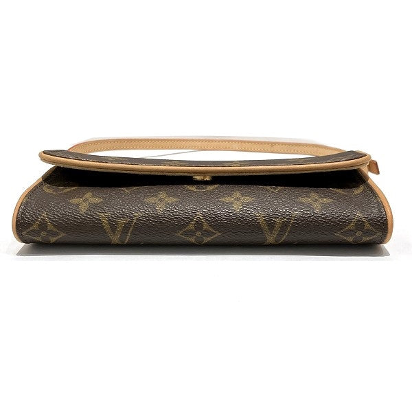 Louis Vuitton Monogram Pochette Twin PM M51854 Crossbody Bag in Great Condition