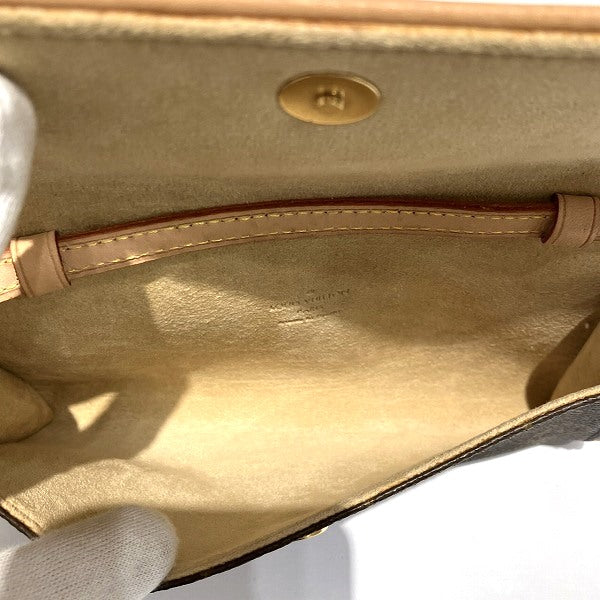 Louis Vuitton Monogram Pochette Twin PM M51854 Crossbody Bag in Great Condition