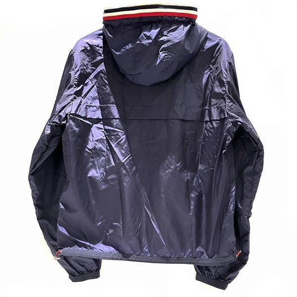 Moncler Navy Nylon Jacket D10914163205 in Good Condition