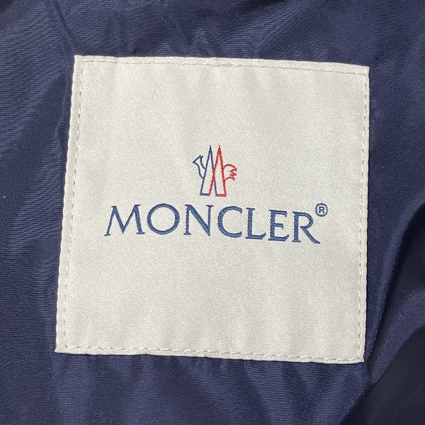 Moncler Navy Nylon Jacket D10914163205 in Good Condition