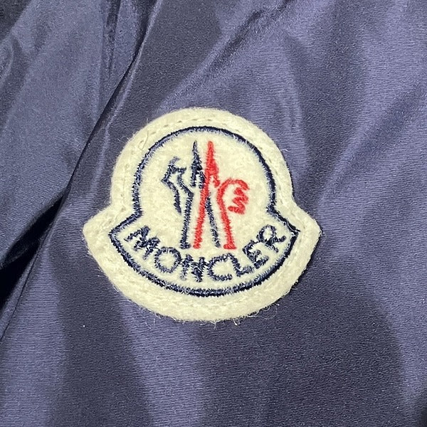 Moncler Navy Nylon Jacket D10914163205 in Good Condition