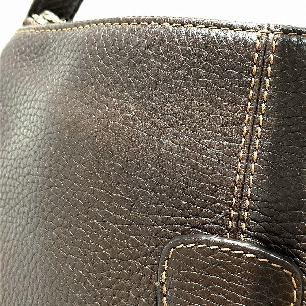 Loewe Leather Senda Shoulder Bag in Good Condition