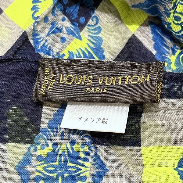 Louis Vuitton Damier Cotton Scarf in Good Condition