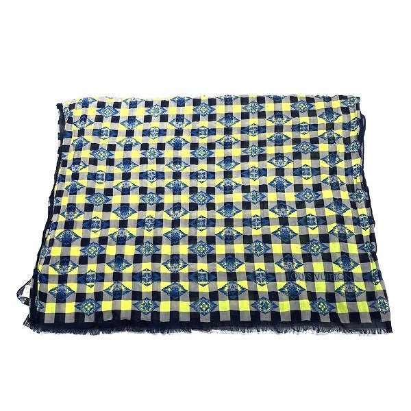 Louis Vuitton Damier Cotton Scarf in Good Condition