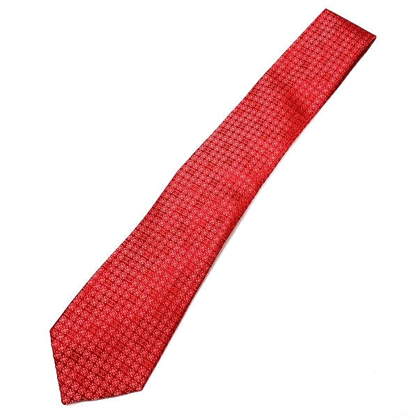 Chanel Red Silk Tie for Men in Great Condition