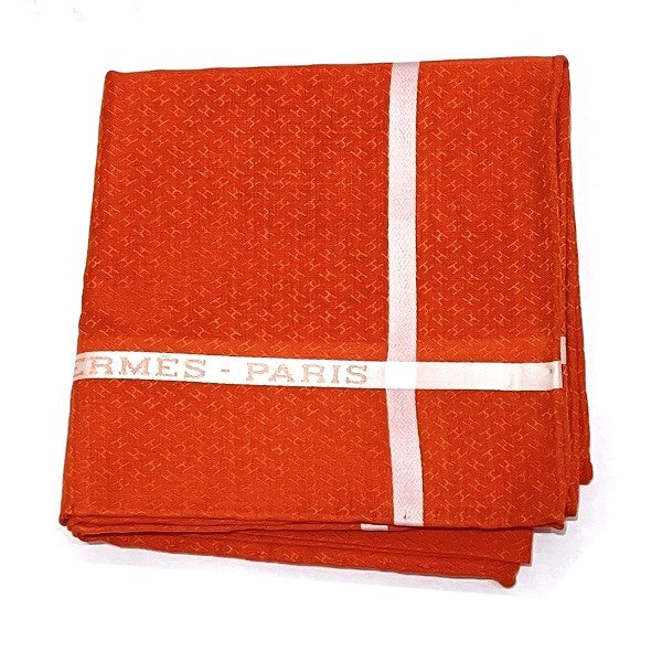 Hermes Jacquard H Cotton Handkerchief