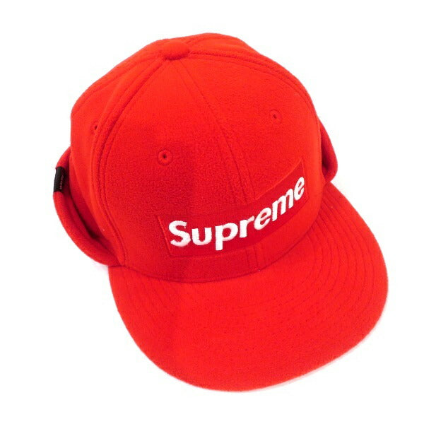 Supreme New Era Fleece Cap Hat