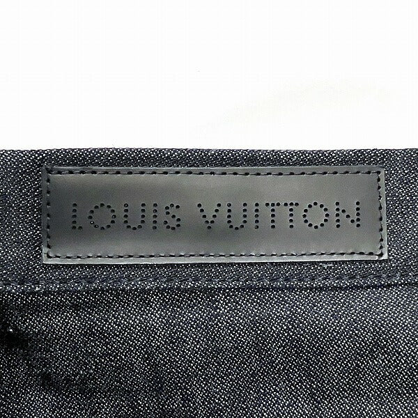 Louis Vuitton Denim Shorts Black in Good Condition