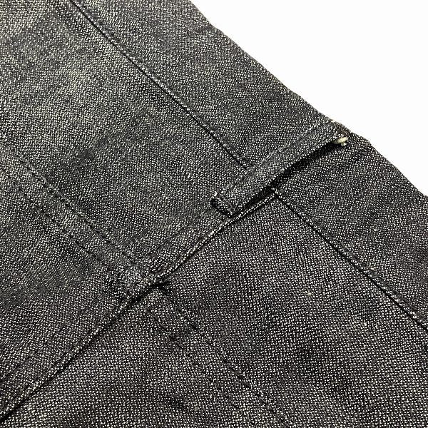 Louis Vuitton Denim Half Pants Black 40 Men in Good Condition