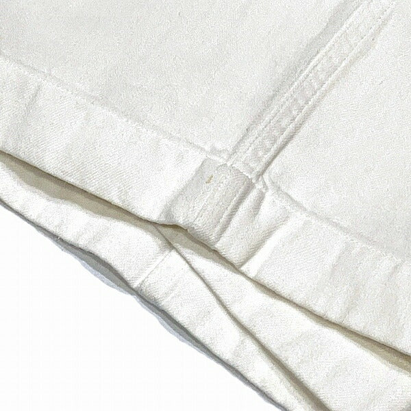 Louis Vuitton Denim Half Pants White 44 Men in Good Condition