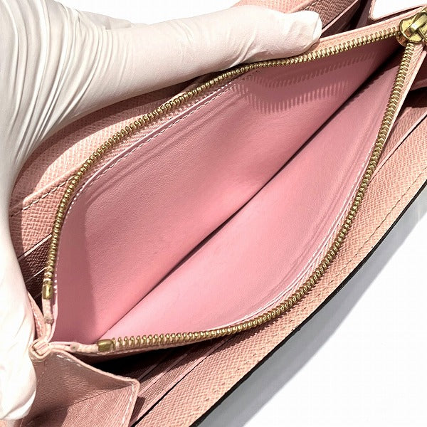 Louis Vuitton Monogram Portefeuille Sarah Rose Ballerine Long Wallet M62235 in Fair Condition