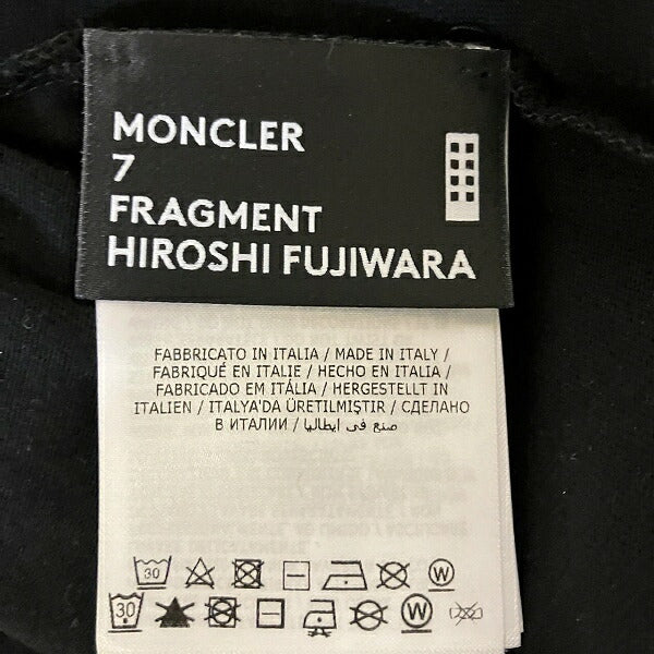 Moncler Hiroshi Fujiwara T-Shirt Black S in Fair Condition