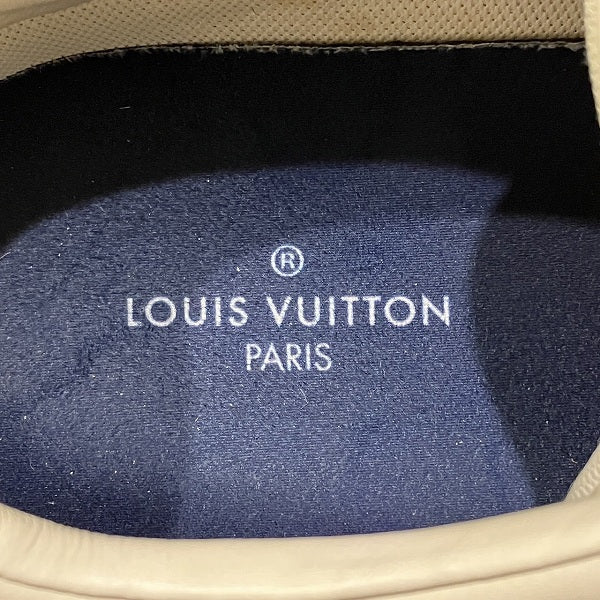 Louis Vuitton Luxembourg Line Paint Logo Sneakers in Good Condition