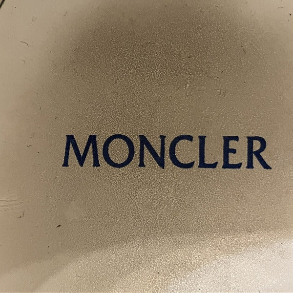 Moncler New Monaco Leather Sneakers 42 in Good Condition