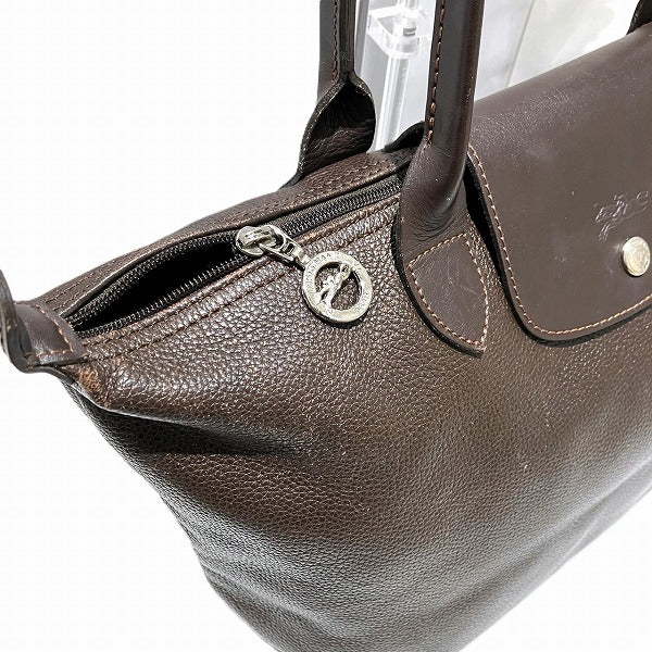 Longchamp Le Pliage Cuir Tote Bag