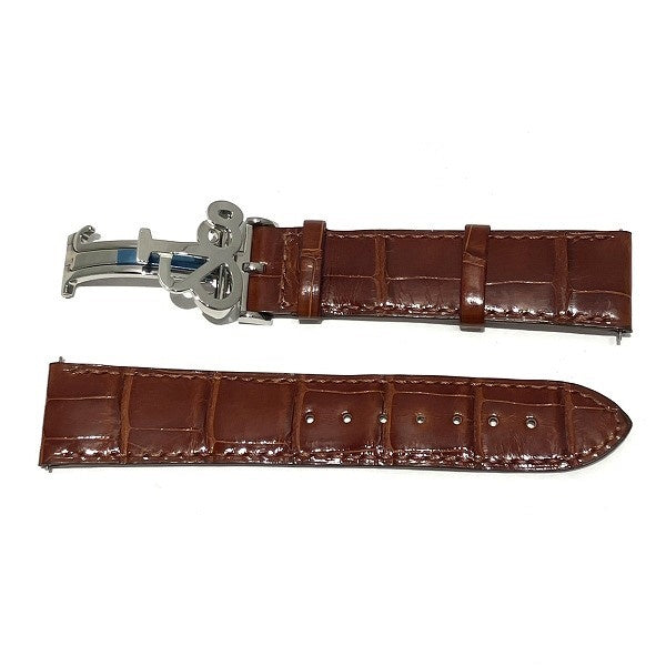 Jacob 40mm Crocodile Leather Watch Band for Men in Great Condition