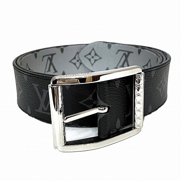 Louis Vuitton Monogram Eclipse Belt 40MM MP036S in Fair Condition