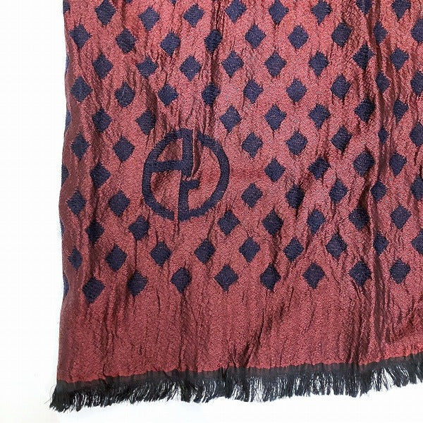 Armani Silk Blend Scarf Stole in Good Condition