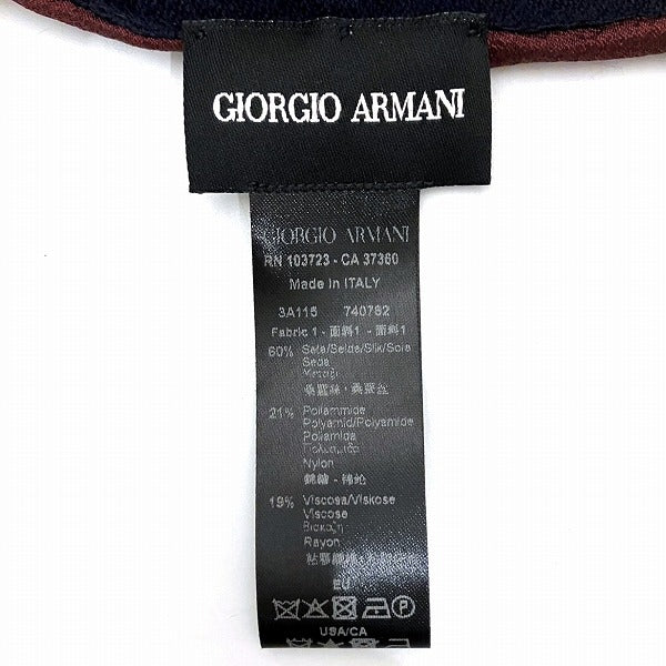 Armani Silk Blend Scarf Stole in Good Condition