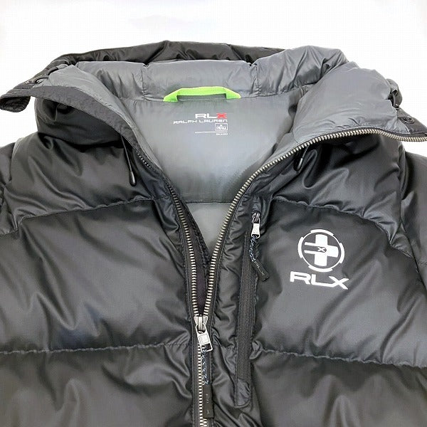 Ralph Lauren RLX Down Jacket M Black in Good Condition