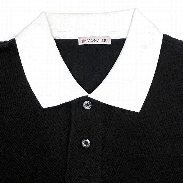 Moncler Black Polo Shirt E10918309899 in Good Condition