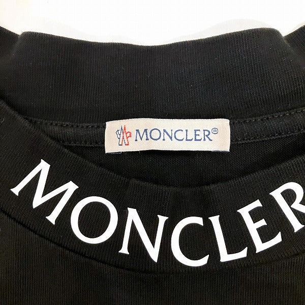 Moncler Black M T-Shirt Men in Good Condition