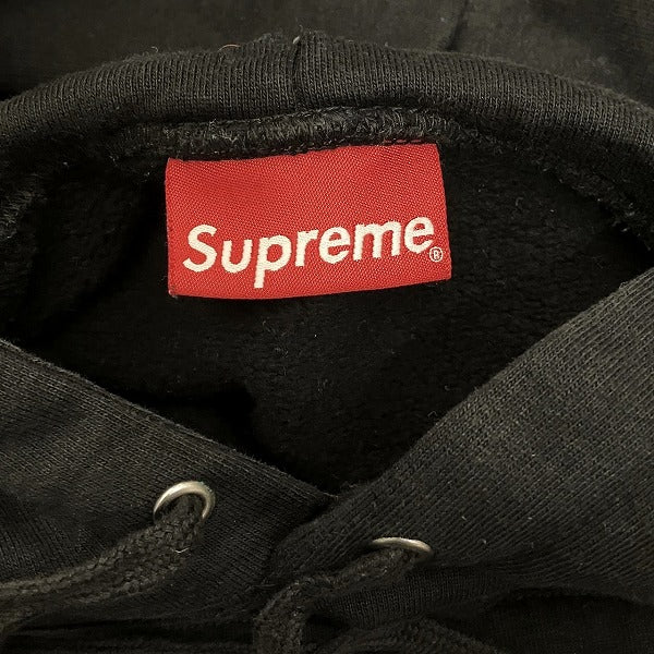 Supreme Black M Hoodie Sweatshirt in Good Condition