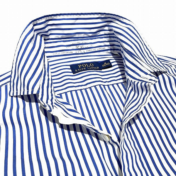 Polo Ralph Lauren Blue Stripe M Shirt